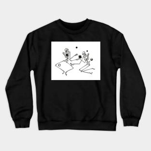 Skeleton play Crewneck Sweatshirt